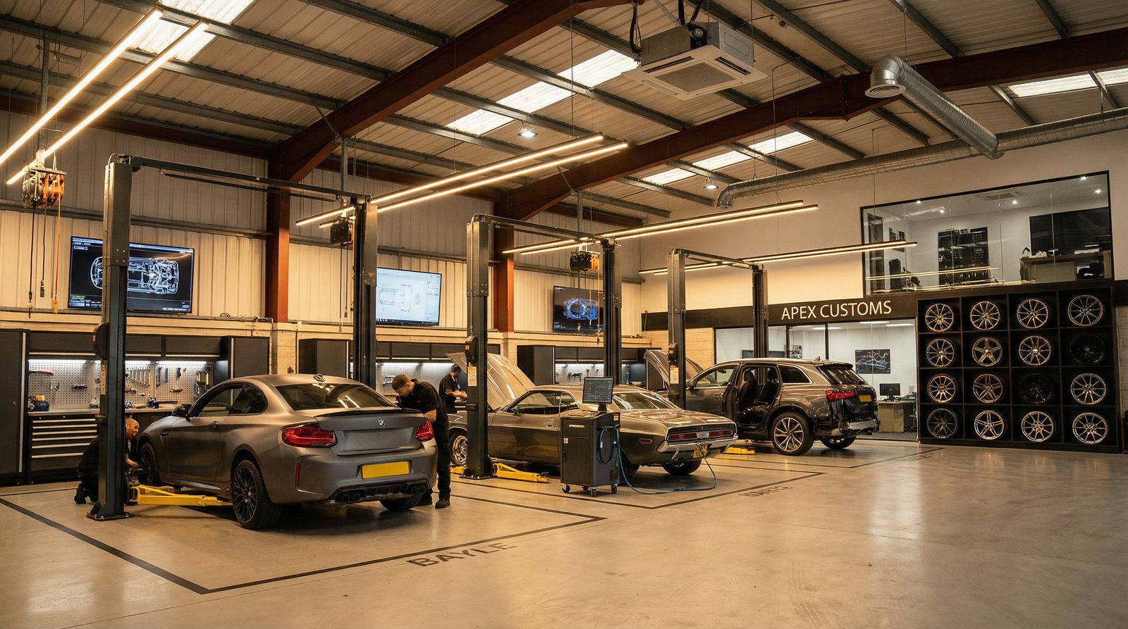 麻豆视频改装车间